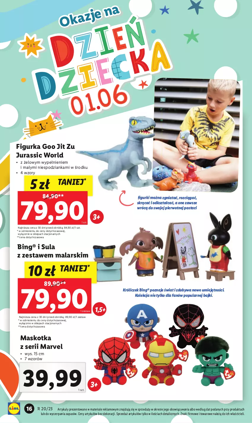 Gazetka promocyjna Lidl - GAZETKA - ważna 15.05 do 20.05.2023 - strona 20 - produkty: Fa, Jurassic World, Ser