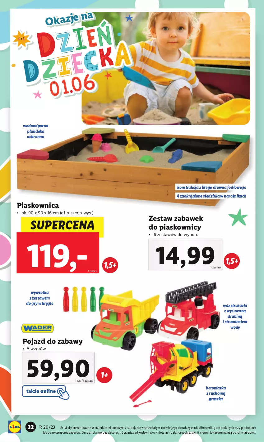 Gazetka promocyjna Lidl - GAZETKA - ważna 15.05 do 20.05.2023 - strona 26 - produkty: Gry, Narożnik, Pojazd, Por, Rum, Wóz strażacki, Wywrotka