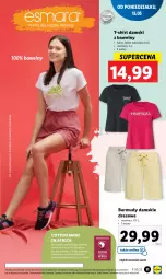 Gazetka promocyjna Lidl - GAZETKA - Gazetka - ważna od 20.05 do 20.05.2023 - strona 15 - produkty: Bermudy, T-shirt, Dres, Moda