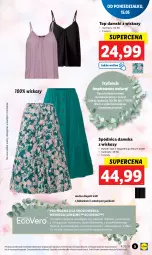 Gazetka promocyjna Lidl - GAZETKA - Gazetka - ważna od 20.05 do 20.05.2023 - strona 9 - produkty: Spódnica, Top, Sok, Koc, Gra, Fa