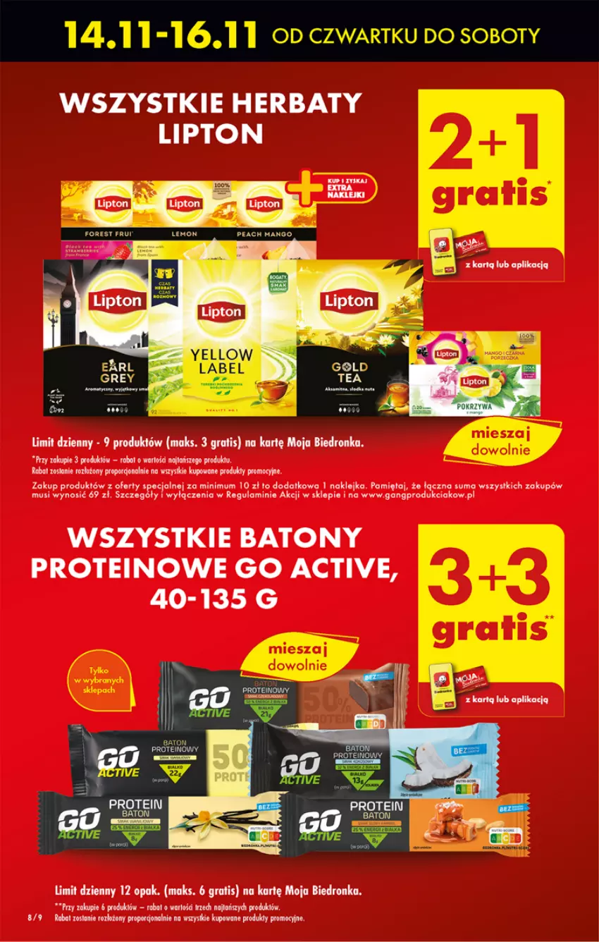 Gazetka promocyjna Biedronka - Od Czwartku - ważna 14.11 do 20.11.2024 - strona 8 - produkty: Acer, Baton, Gra, Klej, Mięta, Mus, Por