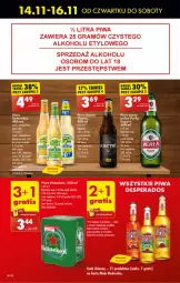 Gazetka promocyjna Biedronka - Od Czwartku - Gazetka - ważna od 20.11 do 20.11.2024 - strona 52 - produkty: Piwa, Piwo, Por, Gin, Gra, Somersby, Piwo jasne, EPEE, Karmi, Mango, LG