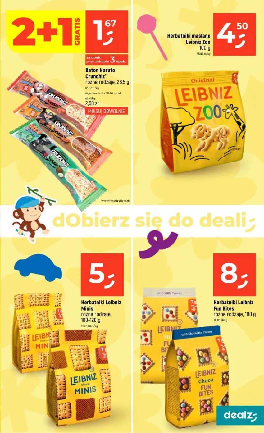 Gazetka promocyjna Dealz - NOWA GAZETKA - ważna 14.05 do 20.05.2026 - strona 13 - produkty: Baton, Gra, Herbatniki