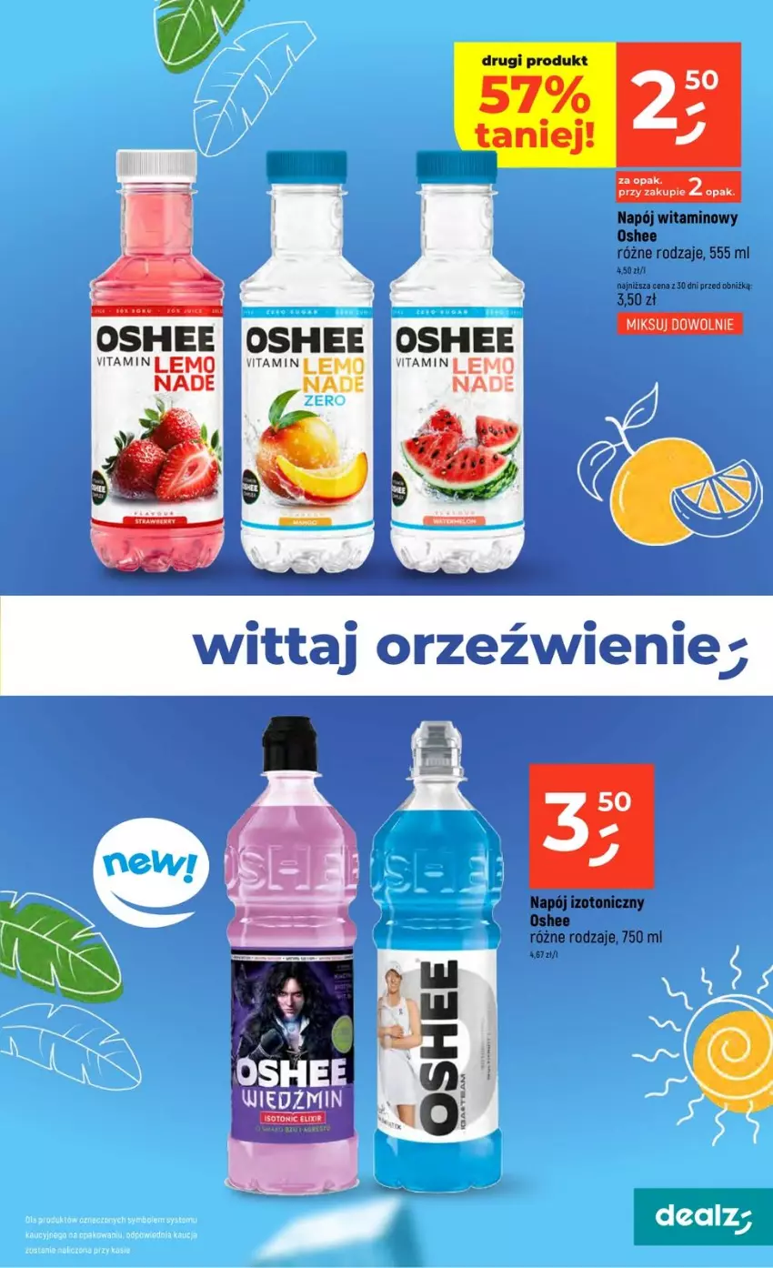 Gazetka promocyjna Dealz - NOWA GAZETKA - ważna 14.05 do 20.05.2026 - strona 17 - produkty: Napój, Napój izotoniczny, Oshee