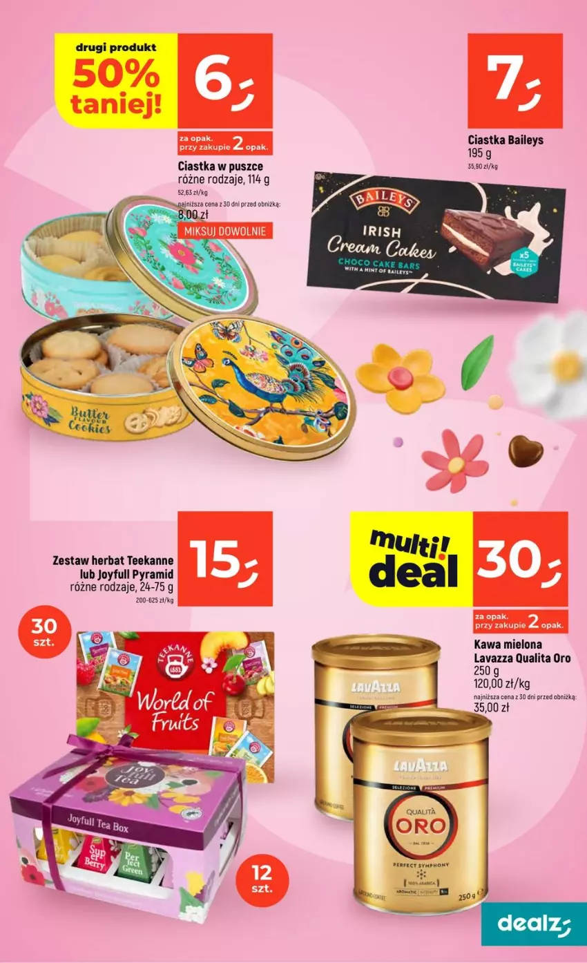 Gazetka promocyjna Dealz - NOWA GAZETKA - ważna 14.05 do 20.05.2026 - strona 33 - produkty: Ciastka, Kawa, Kawa mielona, Lavazza, Teekanne