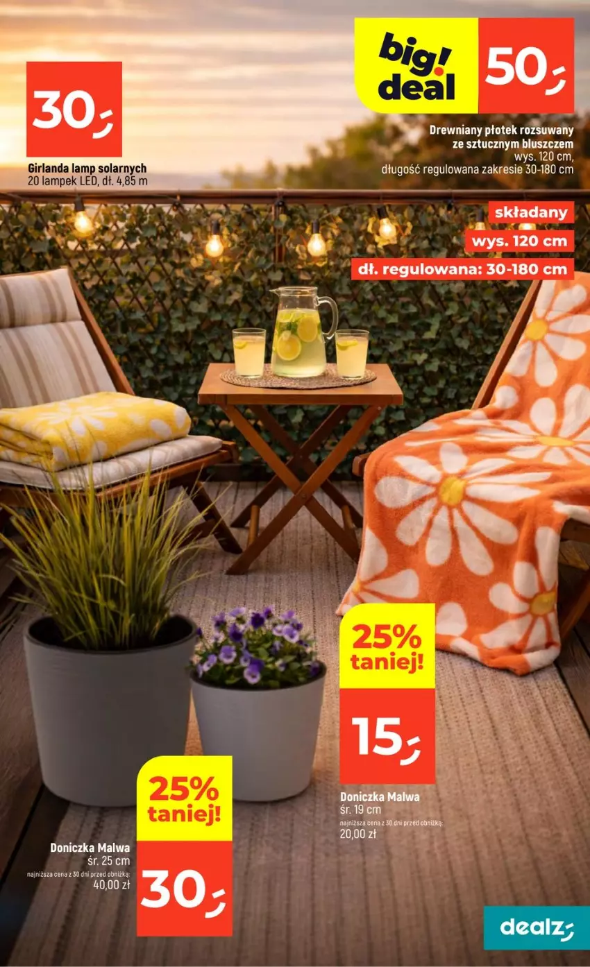 Gazetka promocyjna Dealz - NOWA GAZETKA - ważna 14.05 do 20.05.2026 - strona 39 - produkty: Girlanda