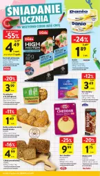 Gazetka promocyjna Intermarche - Gazetka promocyjna - Gazetka - ważna od 03.09 do 03.09.2025 - strona 10 - produkty: Kurczak, Ser topiony, Cheddar, Top, Ser, Danone, Kurczak gotowany, Chleb proteinowy, Mlekovita, Duda, Bułka wieloziarnista, Danio, Chleb, Bułka, Mleko