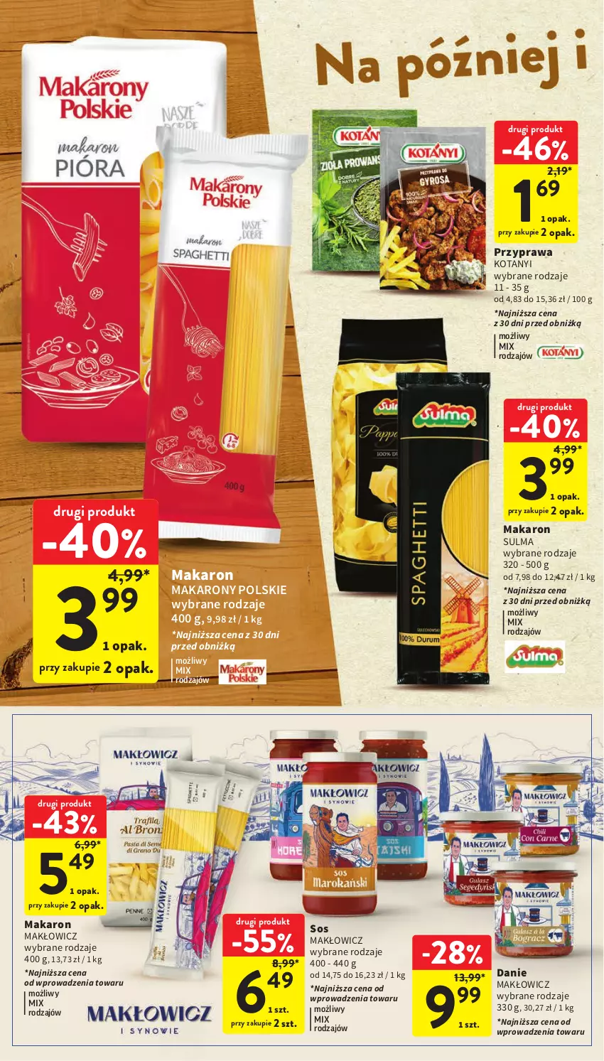 Gazetka promocyjna Intermarche - ważna 22.02 do 28.02.2024 - strona 32 - produkty: Makaron, Sos