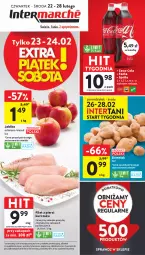 Gazetka promocyjna Intermarche - Gazetka - ważna od 28.02 do 28.02.2024 - strona 1 - produkty: Piwa, Kurczak, Papier, Filet z piersi kurczaka, Coca-Cola, Tran, Fanta, Sprite, Karmi, Fa