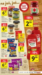 Gazetka promocyjna Intermarche - Gazetka - ważna od 28.02 do 28.02.2024 - strona 33 - produkty: Ketchup, Koncentrat pomidorowy, Dawtona, Ser, Zupa, Whiskas, Chrupki, Spichlerz Rusiecki, Pudliszki, Monster Munch