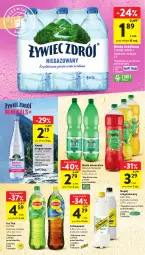 Gazetka promocyjna Intermarche - Gazetka - ważna od 28.02 do 28.02.2024 - strona 34 - produkty: Ice tea, LANA, Schweppes, Hellena, Lipton, Woda mineralna, Napój niegazowany, Woda, Napój