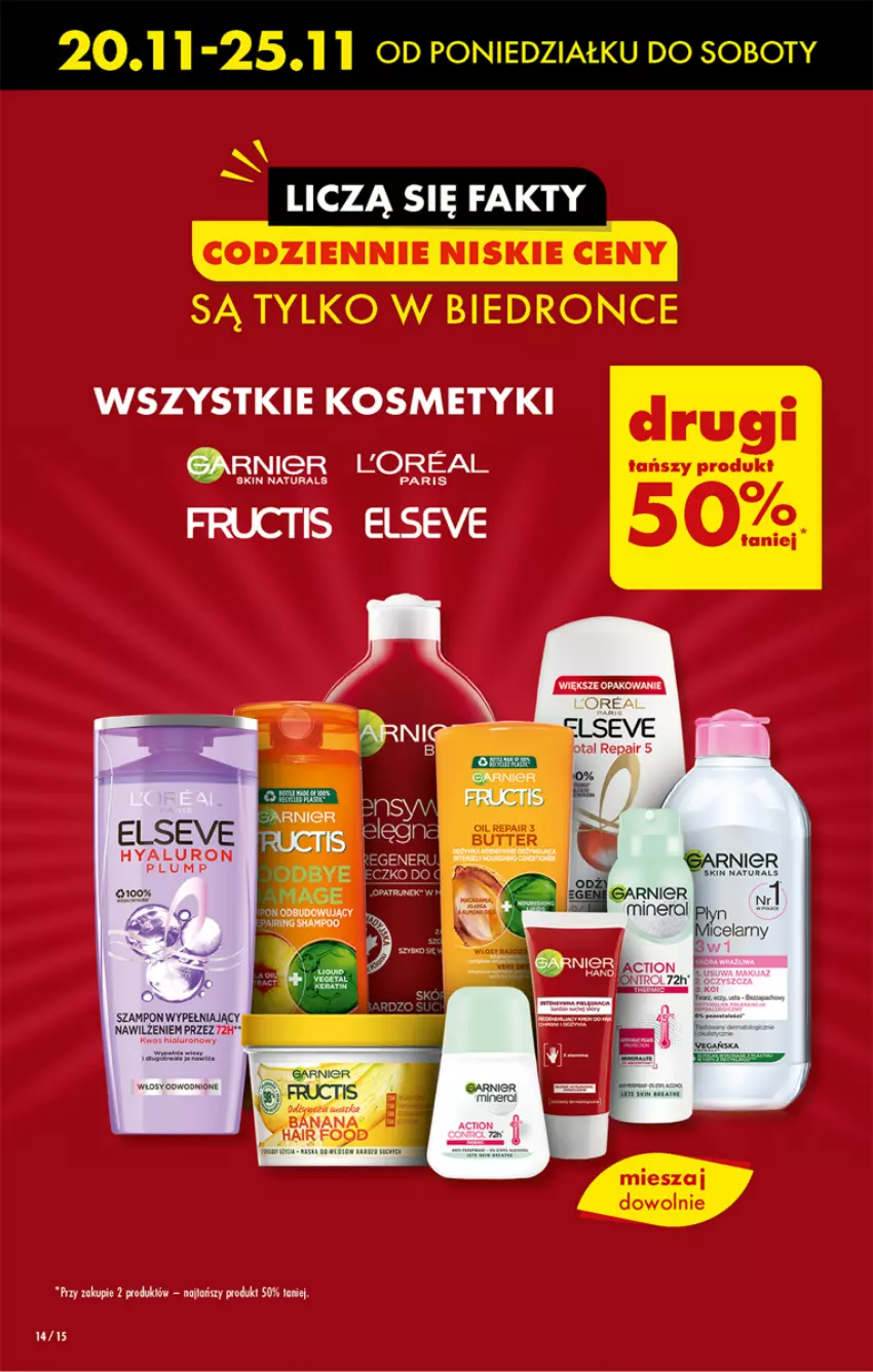 Gazetka promocyjna Biedronka - Od czwartku - ważna 23.11 do 29.11.2023 - strona 14 - produkty: Garnier