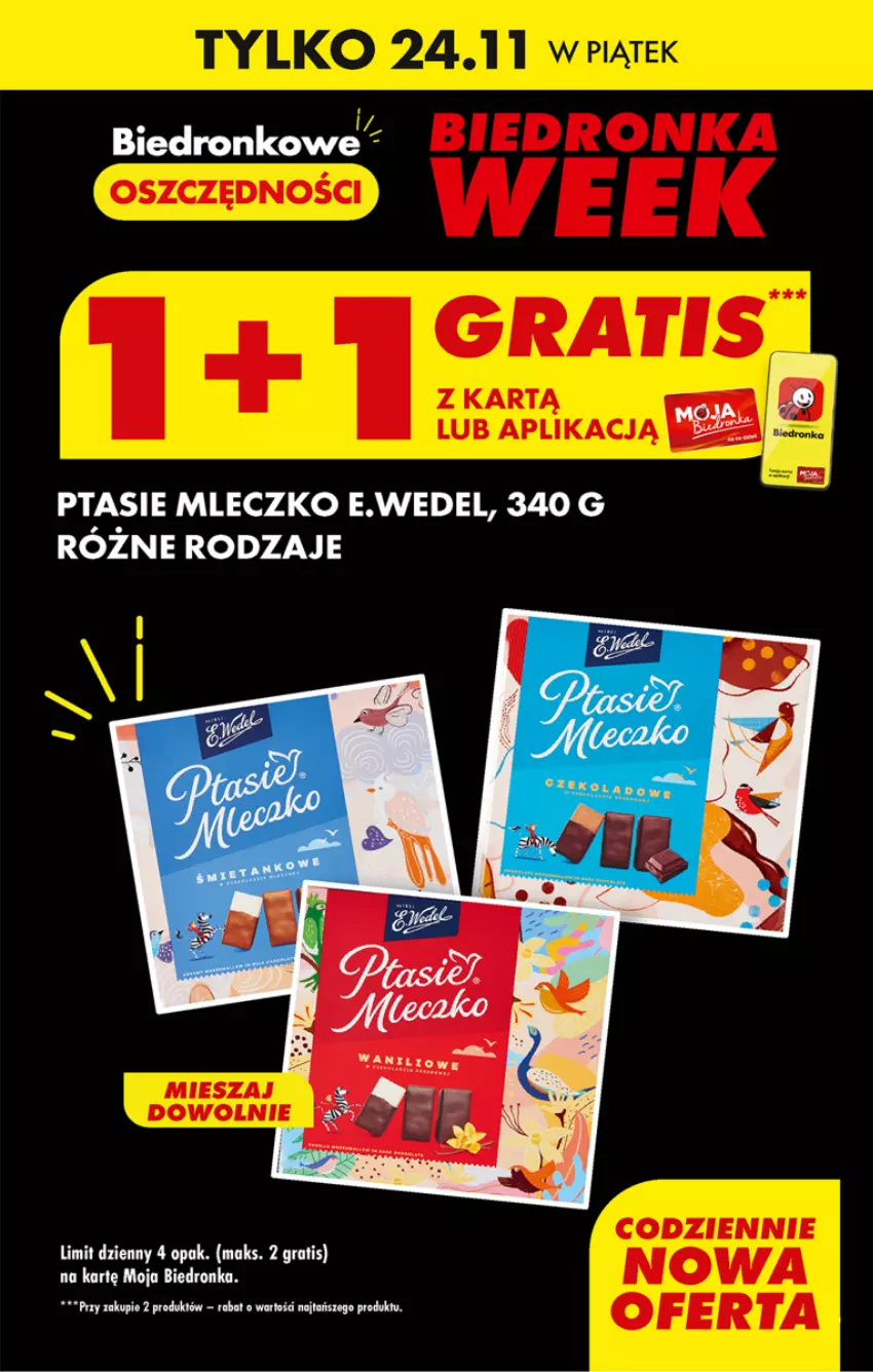 Gazetka promocyjna Biedronka - Od czwartku - ważna 23.11 do 29.11.2023 - strona 7 - produkty: Gra, Mleczko, Ptasie mleczko