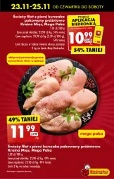 Gazetka promocyjna Biedronka - Od czwartku - Gazetka - ważna od 29.11 do 29.11.2023 - strona 3 - produkty: Kurczak, Filet z piersi kurczaka, Tran, EPEE