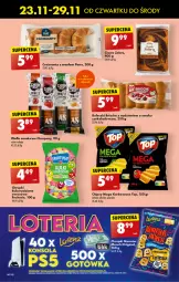 Gazetka promocyjna Biedronka - Od czwartku - Gazetka - ważna od 29.11 do 29.11.2023 - strona 44 - produkty: Top, Por, Gin, Papryka, Chipsy, Bułeczki, Croissant, Chrupki, Wafle