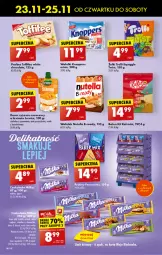 Gazetka promocyjna Biedronka - Od czwartku - Gazetka - ważna od 29.11 do 29.11.2023 - strona 46 - produkty: Kit Kat, Nutella, Ser, Ryż, Por, Praliny, Wafelek, Szarlotka, Tarta, Toffifee, Baton, Knoppers, Deser, Fa
