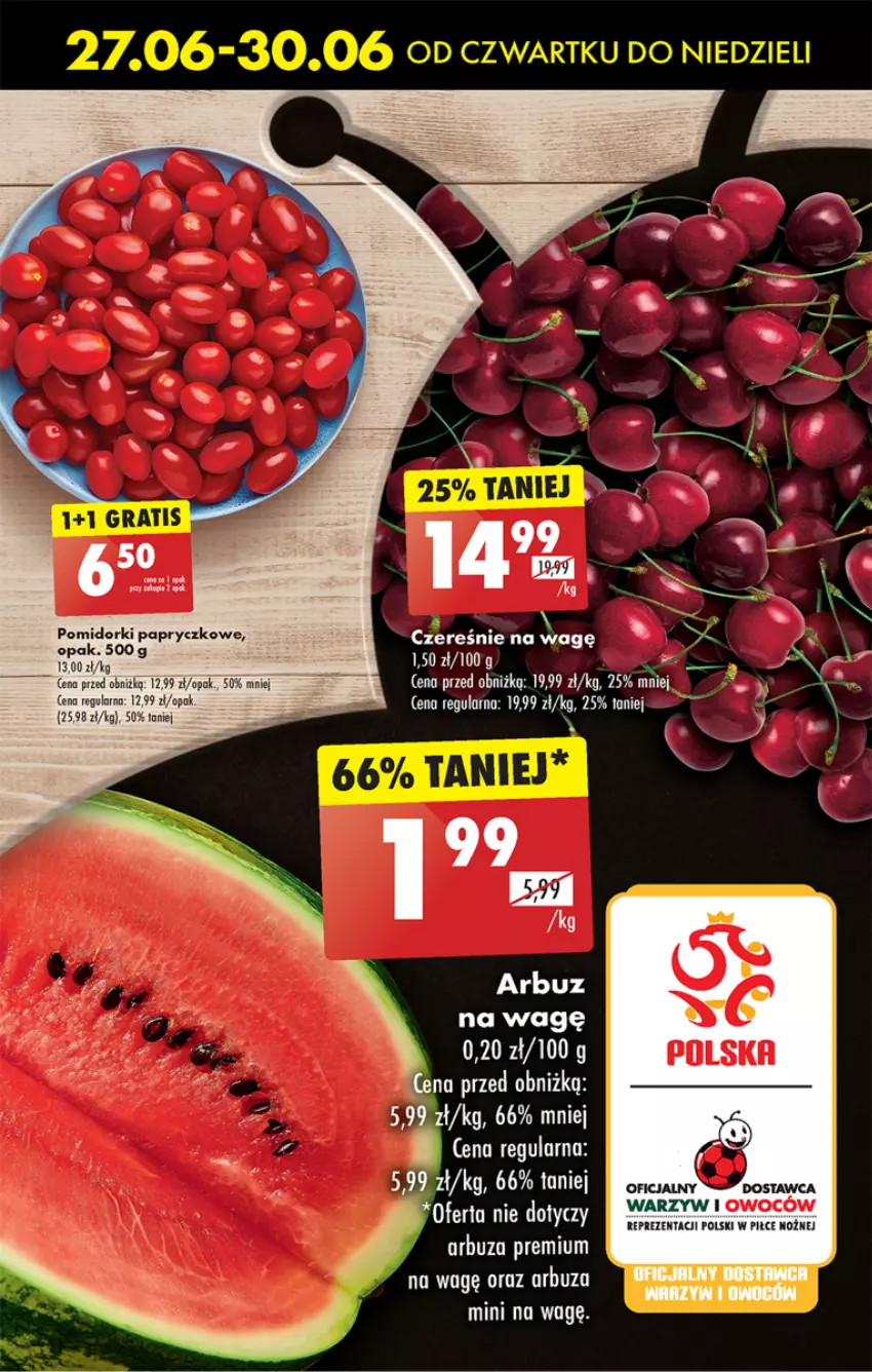 Gazetka promocyjna Biedronka - Od czwartku - ważna 27.06 do 03.07.2024 - strona 17 - produkty: Noż, Pomidorki