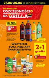 Gazetka promocyjna Biedronka - Od czwartku - Gazetka - ważna od 03.07 do 03.07.2024 - strona 10 - produkty: Sok, Gra, 7up, Mirinda, Napoje, Pepsi, Napój gazowany, Grill, Napój, Nektar