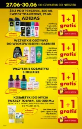 Gazetka promocyjna Biedronka - Od czwartku - Gazetka - ważna od 03.07 do 03.07.2024 - strona 14 - produkty: Elseve, Gra, Płyn micelarny, Adidas, Tołpa, Garnier
