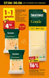 Gazetka promocyjna Biedronka - Od czwartku - Gazetka - ważna od 03.07 do 03.07.2024 - strona 7 - produkty: Ser, Gra, Radamer, Gouda, Mleko, Fa