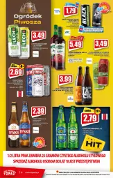 Gazetka promocyjna Topaz - Gazetka - Gazetka - ważna od 01.09 do 01.09.2021 - strona 14 - produkty: Piwa, Piwo, Top, Sok, Gin, Gra, Heineken, Tyskie, Fa