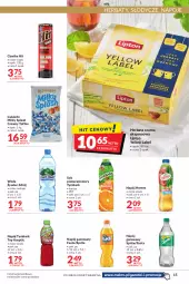 Gazetka promocyjna Makro - [Oferta promocyjna] Artykuły spożywcze i przemysłowe - Gazetka - ważna od 08.08 do 08.08.2022 - strona 15 - produkty: Sok pomarańczowy, Ciastka, Top, Sok, Cukier, Herbata czarna, Napoje, Lipton, Napój gazowany, Tymbark, Fanta, Cukierki, Woda, Sprite, Herbata, Napój, Hortex, Fa