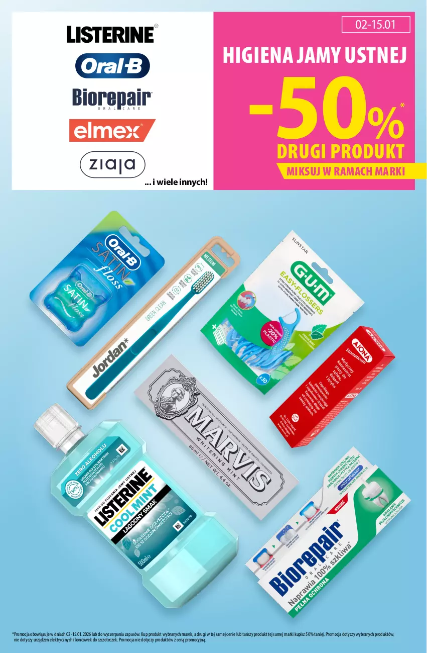 Gazetka promocyjna Hebe - Gazetka - ważna 02.01 do 15.01.2026 - strona 17 - produkty: Higiena jamy ustnej, Rama