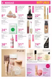 Gazetka promocyjna Hebe - Gazetka - Gazetka - ważna od 15.01 do 15.01.2026 - strona 8 - produkty: Makijaż, Long 4 Lashes, Ser, Rum, Puf, Eveline, Błyszczyk do ust, Róż do policzków, Tusz, Serum, Puder do twarzy, Puder prasowany, Puder, Always, Pierre René, Bourjois, Korektor do twarzy, Gosh, Podkład, Revlon, Fa