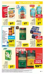 Gazetka promocyjna Carrefour - Gazetka - ważna od 27.04 do 27.04.2025 - strona 14 - produkty: Tchibo, Dawtona, Kawa rozpuszczalna, Ryż, Mus, Kawa mielona, Kawa, Herbata czarna, Wafle, Danio, Jacobs, Herbata, Herbapol, Fa
