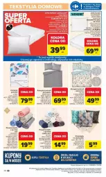 Gazetka promocyjna Carrefour - Gazetka - ważna od 27.04 do 27.04.2025 - strona 35 - produkty: Gra, Pościel, Klej, Poszewka, Prześcieradło, Aloe vera, Komplet pościeli, Poduszka