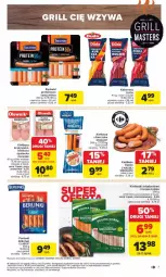 Gazetka promocyjna Carrefour - Gazetka - ważna od 27.04 do 27.04.2025 - strona 46 - produkty: Kurczak, Parówki, Duda, Tarczyński, Morliny, Danio, Kabanos, Kiełbasa, Olewnik, Berlinki