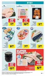 Gazetka promocyjna Carrefour - Gazetka - ważna od 27.04 do 27.04.2025 - strona 5 - produkty: Piec, Sos, Płaty śledziowe, Miruna, Suempol, Pieczarka, Tilapia, Koreczki śledziowe, Kawior, Lisner, Fa