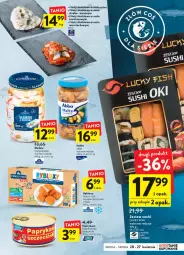 Gazetka promocyjna Intermarche - Gazetka - ważna od 27.04 do 27.04.2022 - strona 17 - produkty: Sos, Mus, Paprykarz, Papryka, SEKO, Salsa, Sushi, Przysmaki, Małże, Fa