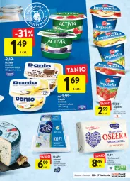 Gazetka promocyjna Intermarche - Gazetka - ważna od 27.04 do 27.04.2022 - strona 19 - produkty: Ser, Zott, Bell, Activia, Ser kozi, NaTurek, Bella, Jogobella, Fa