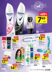 Gazetka promocyjna Intermarche - Gazetka - ważna od 27.04 do 27.04.2022 - strona 31 - produkty: Krem do twarzy, Corega, Rexona, Dezodorant, Pasta do zębów, Adidas, Gillette, Garnier, Sensodyne, Szczoteczka, Farba do włosów, LG, Fa