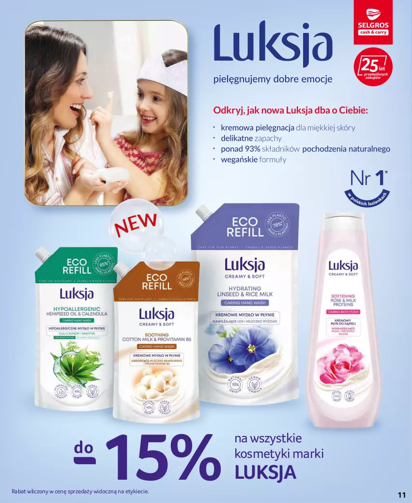 Gazetka promocyjna Selgros - Katalog Uroda - ważna 19.04 do 04.05.2022 - strona 11 - produkty: Luksja