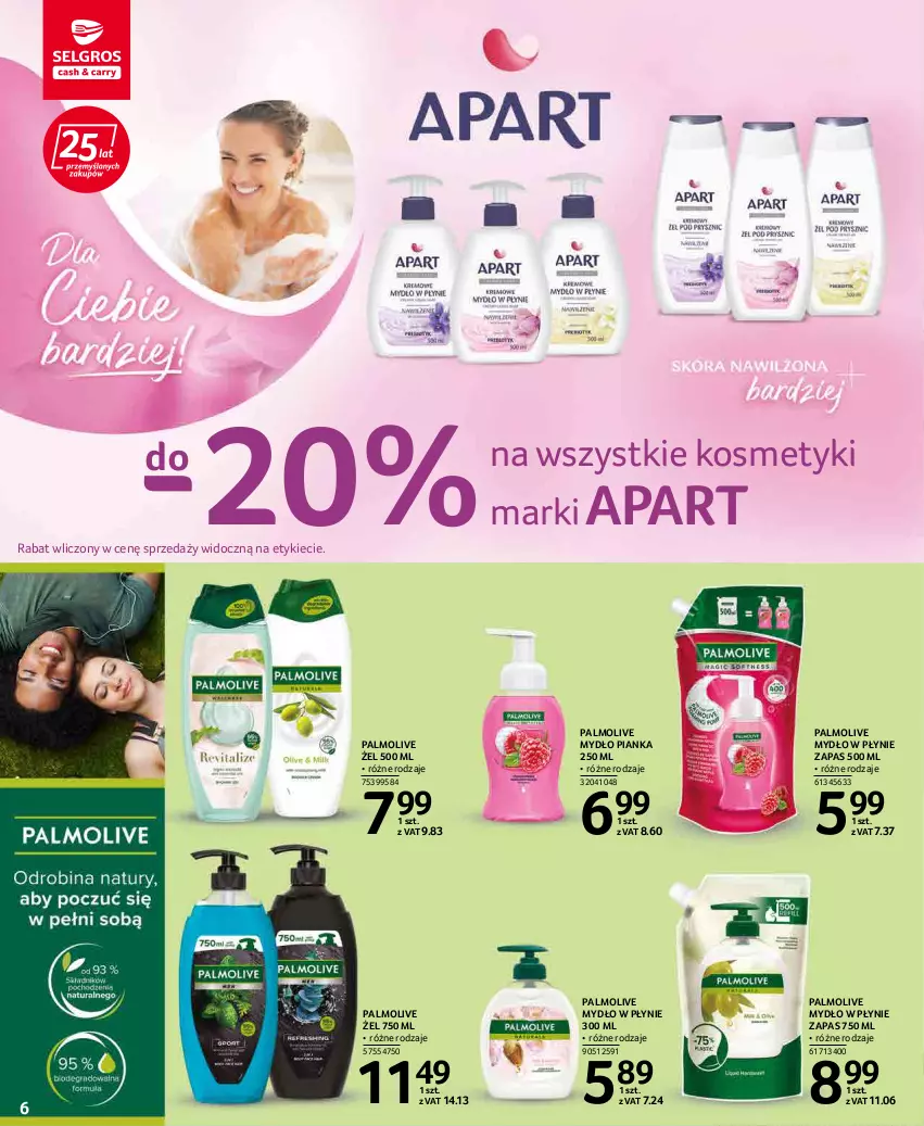 Gazetka promocyjna Selgros - Katalog Uroda - ważna 19.04 do 04.05.2022 - strona 6 - produkty: Mydło, Mydło w płynie, Palmolive