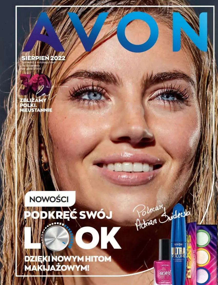 Gazetka promocyjna Avon - Katalog Avon 8/2022 kampania sierpień - ważna 01.08 do 31.08.2022 - strona 1