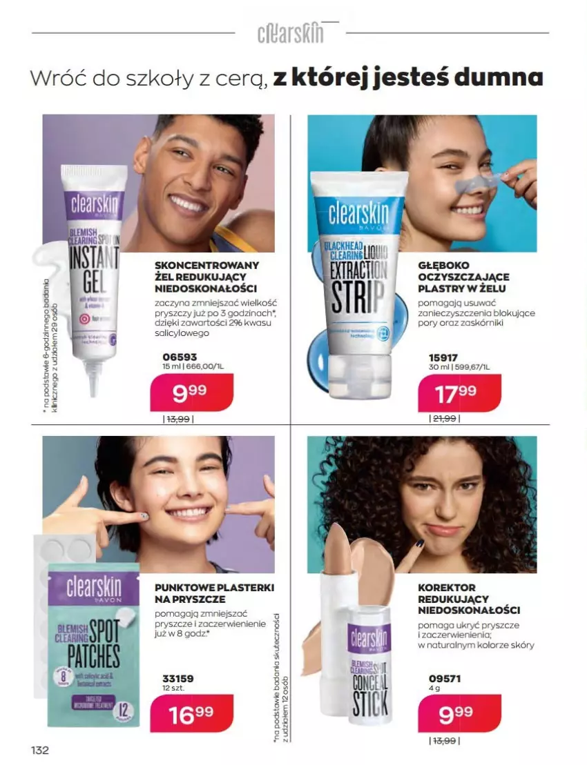 Gazetka promocyjna Avon - Katalog Avon 8/2022 kampania sierpień - ważna 01.08 do 31.08.2022 - strona 132 - produkty: Plasterki, Por