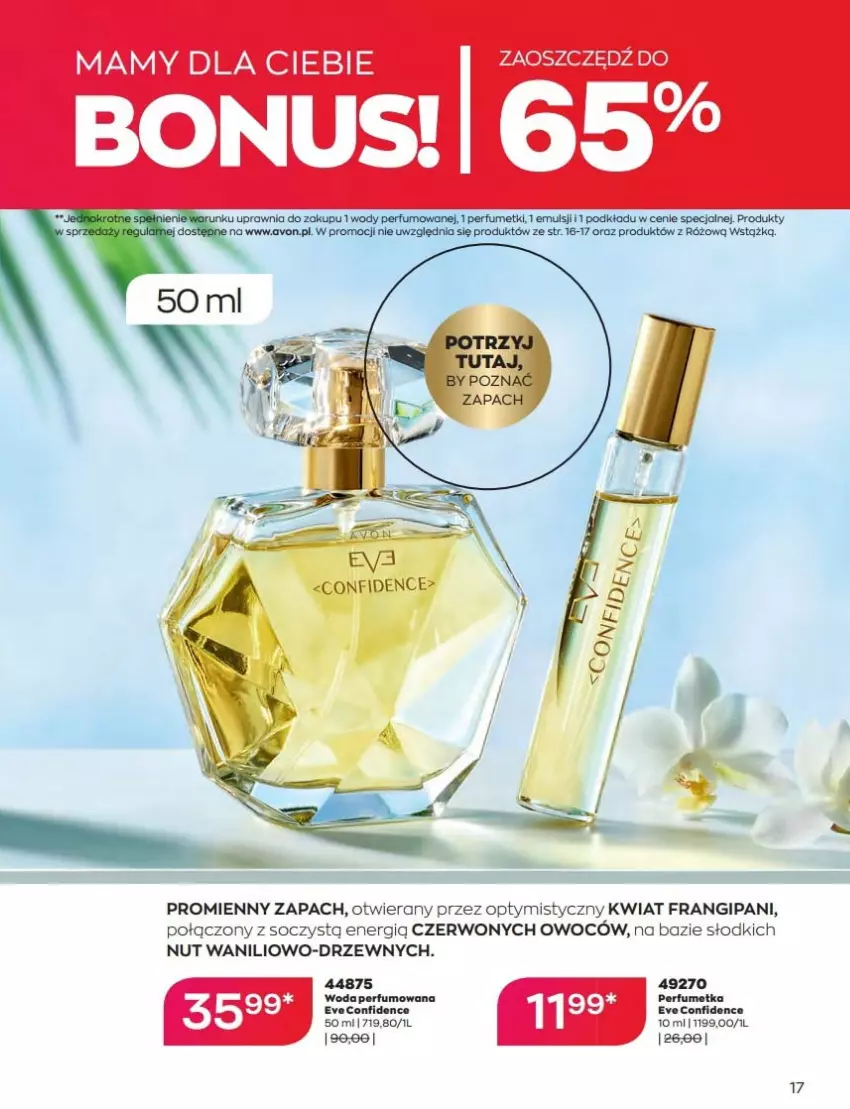 Gazetka promocyjna Avon - Katalog Avon 8/2022 kampania sierpień - ważna 01.08 do 31.08.2022 - strona 17 - produkty: Perfum