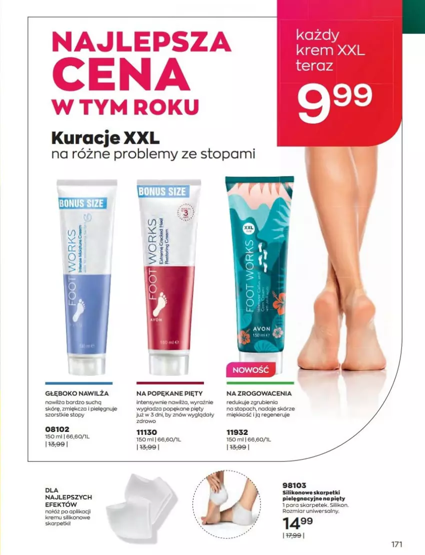 Gazetka promocyjna Avon - Katalog Avon 8/2022 kampania sierpień - ważna 01.08 do 31.08.2022 - strona 171 - produkty: Karp, Skarpetki, Tera, Top