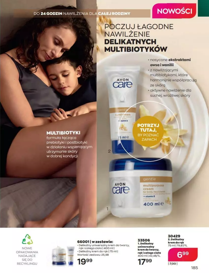 Gazetka promocyjna Avon - Katalog Avon 8/2022 kampania sierpień - ważna 01.08 do 31.08.2022 - strona 185 - produkty: Krem do twarzy