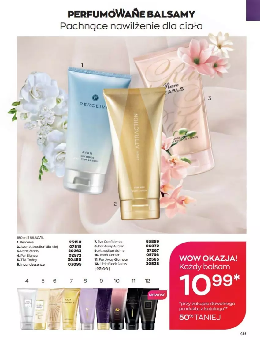 Gazetka promocyjna Avon - Katalog Avon 8/2022 kampania sierpień - ważna 01.08 do 31.08.2022 - strona 49 - produkty: Dres, Fa, Gala, Perfum