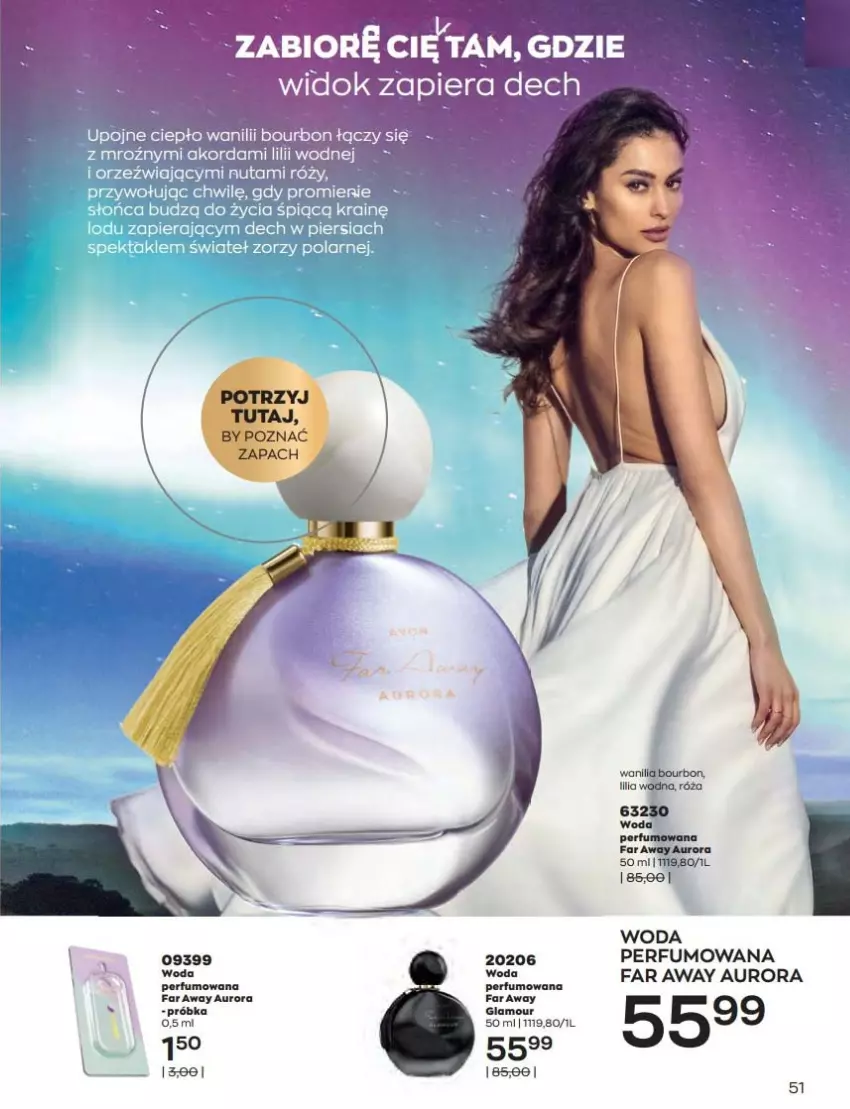 Gazetka promocyjna Avon - Katalog Avon 8/2022 kampania sierpień - ważna 01.08 do 31.08.2022 - strona 51 - produkty: Bourbon, Fa, Perfum, Woda, Woda perfumowana