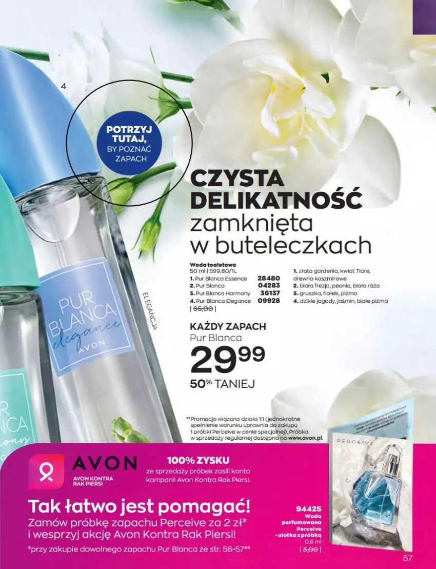 Gazetka promocyjna Avon - Katalog Avon 8/2022 kampania sierpień - ważna 01.08 do 31.08.2022 - strona 57 - produkty: Fa, Jagody, LG, Pur, Róża