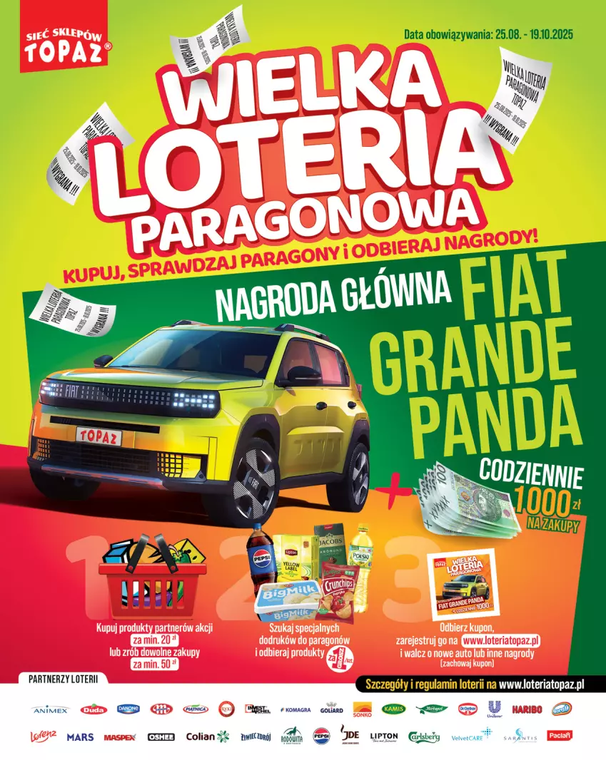 Gazetka promocyjna Topaz - Gazetka - ważna 25.09 do 01.10.2025 - strona 6 - produkty: Goliard, Gra, Haribo, Lipton, Mars, Velvet