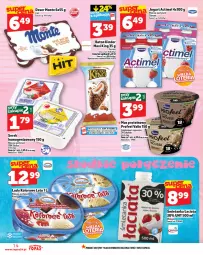 Gazetka promocyjna Topaz - Gazetka - Gazetka - ważna od 01.10 do 01.10.2025 - strona 14 - produkty: Top, Sok, Ser, Por, Mus, Gra, Danone, Sokołów, Zott, Jogurt, Actimel, Lody, Ferrero, Baton, Deser, Wiko, Kinder, Monte
