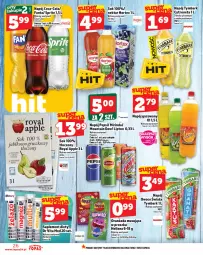 Gazetka promocyjna Topaz - Gazetka - Gazetka - ważna od 01.10 do 01.10.2025 - strona 26 - produkty: Top, Sok, Mus, Dr Vita, Mirinda, Coca-Cola, Pepsi, Oranżada, Lipton, Napój gazowany, Tymbark, Fanta, Owoce, Napój, Fa