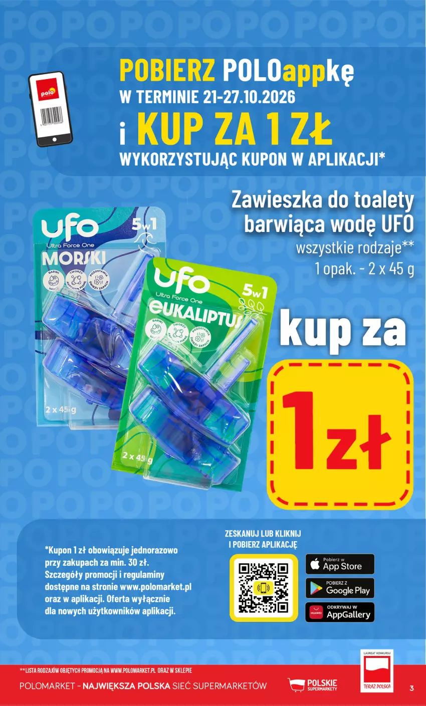 Gazetka promocyjna PoloMarket - Katalog Kupuj taniej z POLOappką - ważna 21.10 do 27.10.2026 - strona 3 - produkty: K2, Tera
