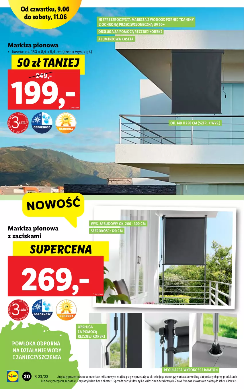 Gazetka promocyjna Lidl - GAZETKA - ważna 06.06 do 11.06.2022 - strona 20 - produkty: Markiza, Por, Sok